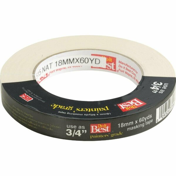 All-Source 0.70 In. x 60 Yd. Painters Grade Masking Tape 81458